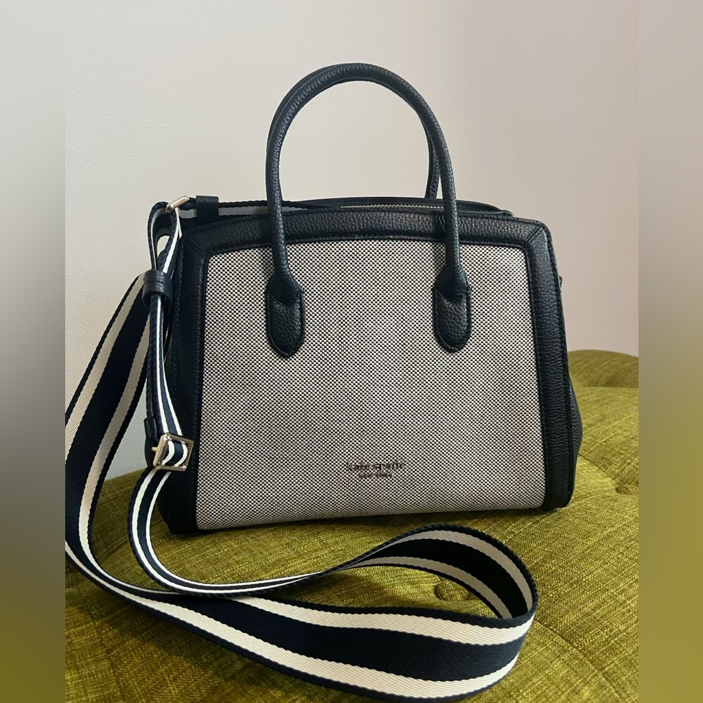 Kate Spade Knott Canvas Medium Satchel
